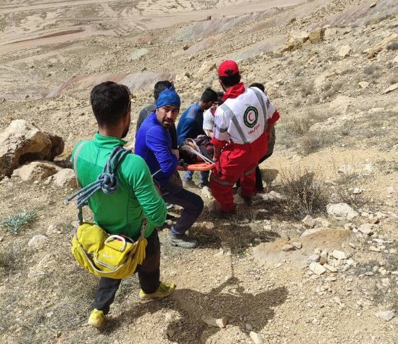 گزارش حادثه مرد ۵۰ ساله در ارتفاعات هستیجان دلیجان