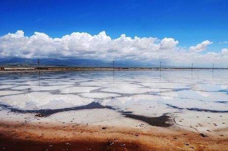 دریاچه نمک چاکا چین